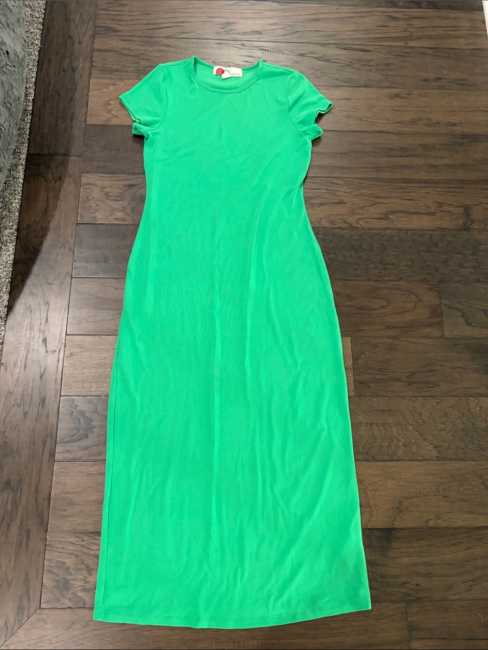 Free People Beach Essential Slim Midi Dress Sz M - Picture 2 of 6